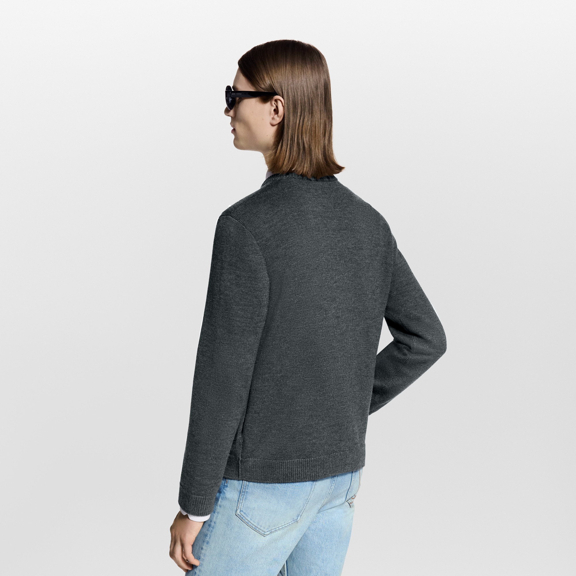 Cardigan con ricamo di perle  Uomo Abbigliamento Tutti i Capi di Abbigliamento | LOUIS VUITTON (Zoom prodotto)