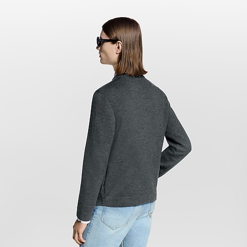 Cardigan con ricamo di perle Uomo Abbigliamento Tutti i Capi di Abbigliamento | LOUIS VUITTON (Zoom prodotto)
