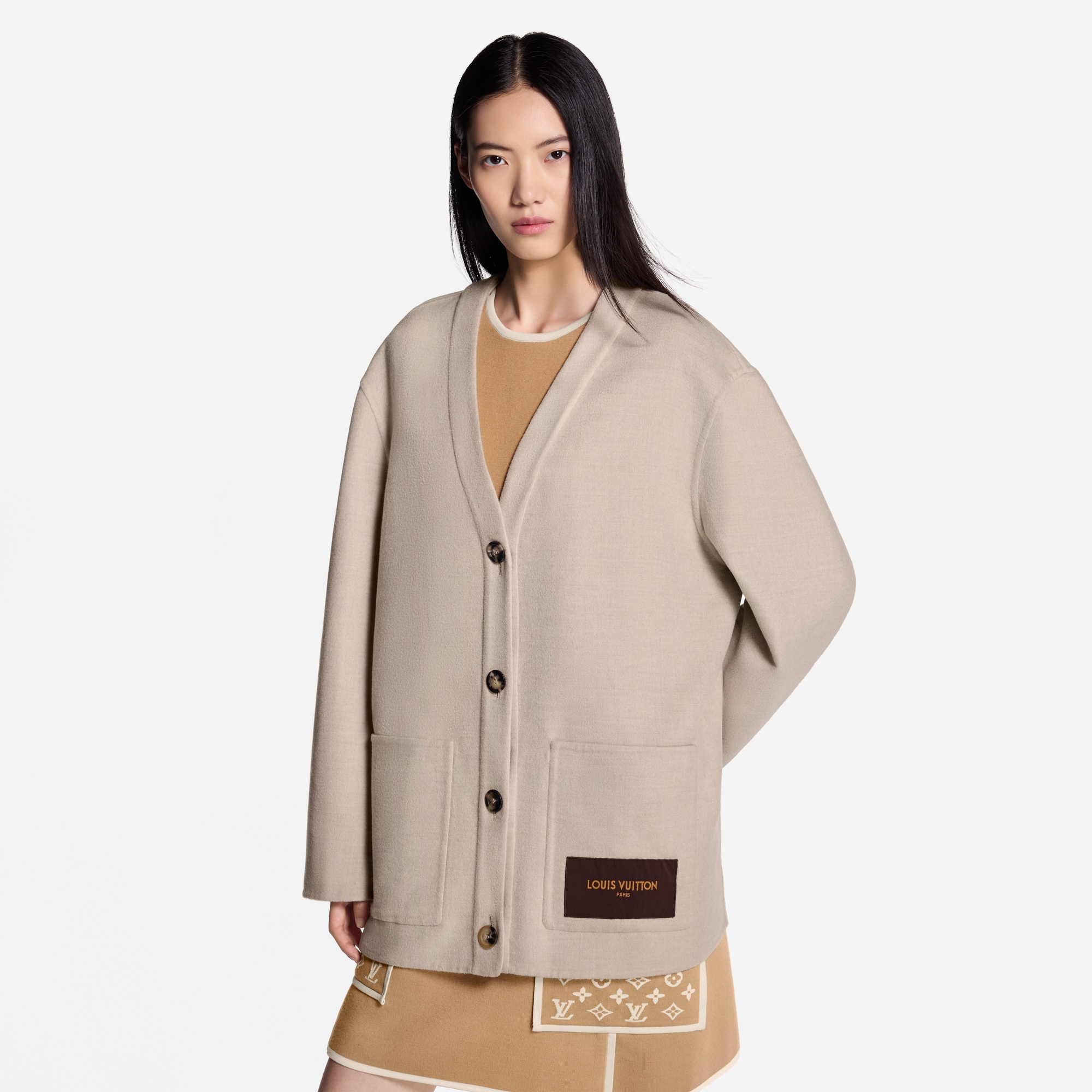 Cardigan double face  Donna Abbigliamento Maglieria | LOUIS VUITTON (Zoom prodotto)