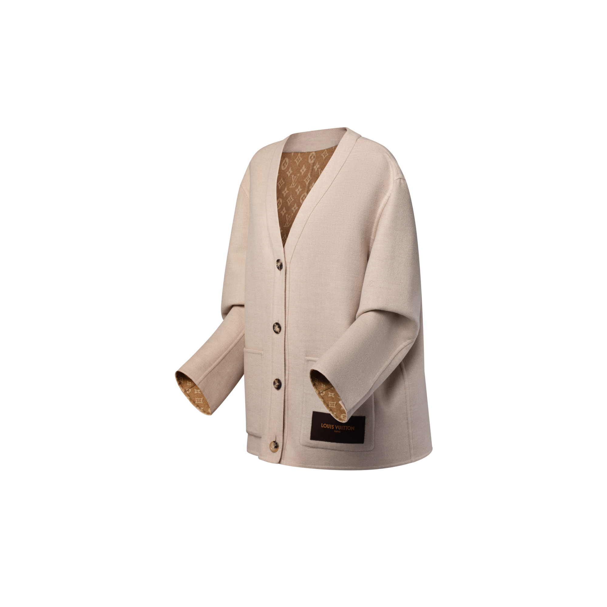 Cardigan double face  Donna Abbigliamento Maglieria | LOUIS VUITTON (Zoom prodotto)