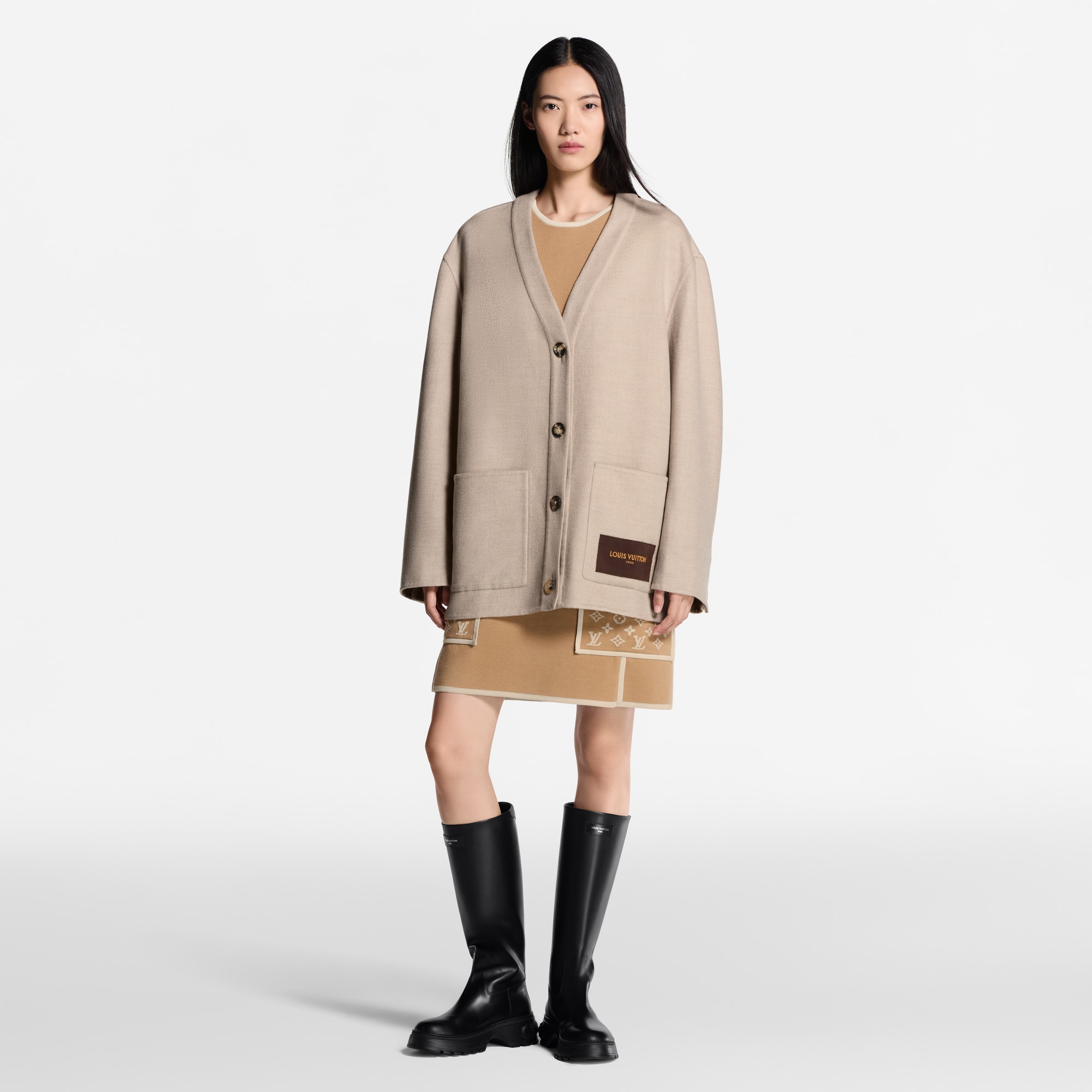 Cardigan double face  Donna Abbigliamento Maglieria | LOUIS VUITTON (Zoom prodotto)