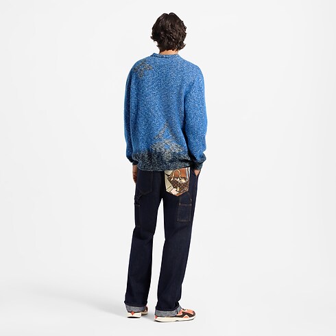 Cardigan in jacquard testurizzato ambiance view