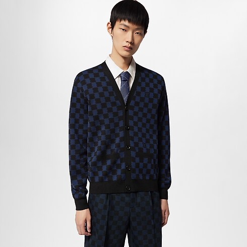 Cardigan in lana Uomo Abbigliamento Maglieria e Felpe | LOUIS VUITTON (Zoom prodotto)