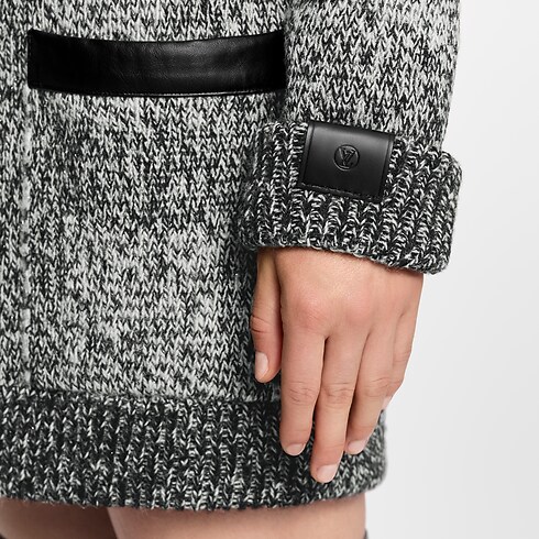 Cardigan in maglia di tweed Donna Abbigliamento Maglieria | LOUIS VUITTON (Zoom prodotto)