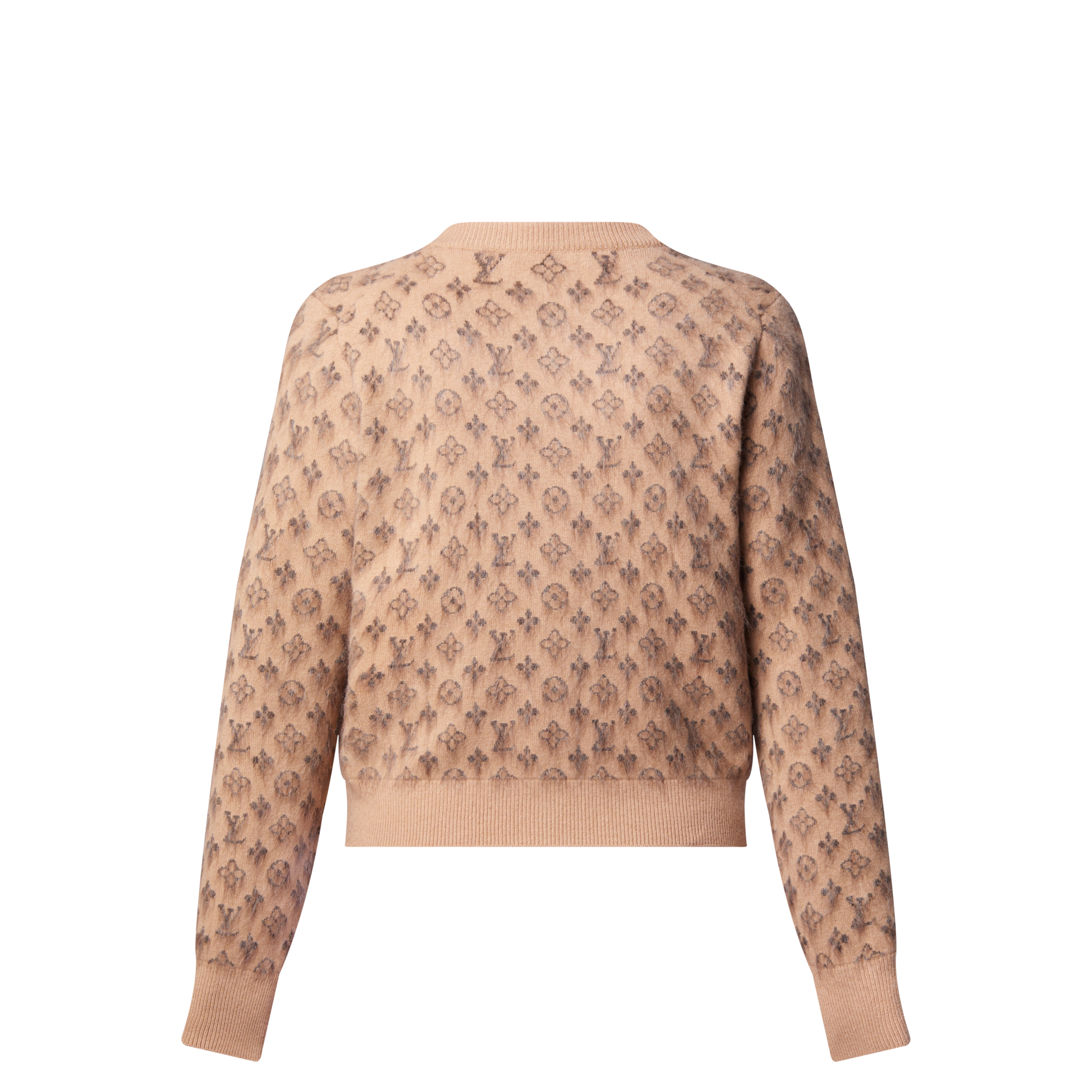 Cardigan spazzolato con motivo Monogram  Donna Abbigliamento Maglieria | LOUIS VUITTON (Zoom prodotto)