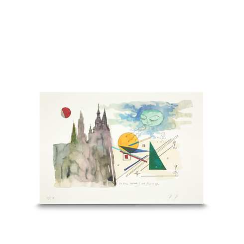 Carnet de voyage Praga - Edizione autografata dall'artista Bauli, Viaggio e Casa Libri Travel Book | LOUIS VUITTON (Zoom prodotto)