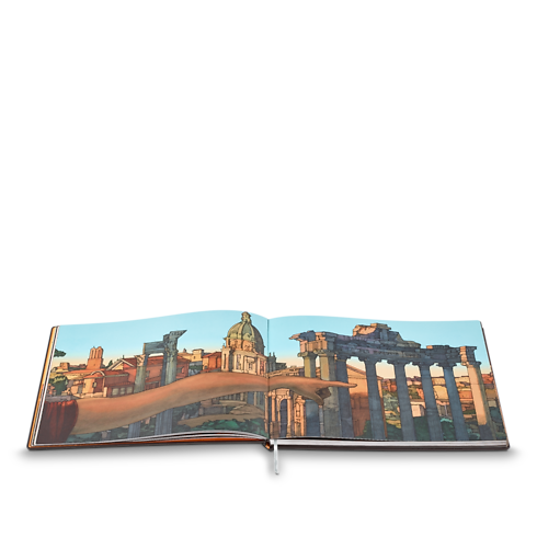Carnet de voyage Roma - Edizione autografata dall'artista Bauli, Viaggio e Casa Libri Travel Book | LOUIS VUITTON (Zoom prodotto)