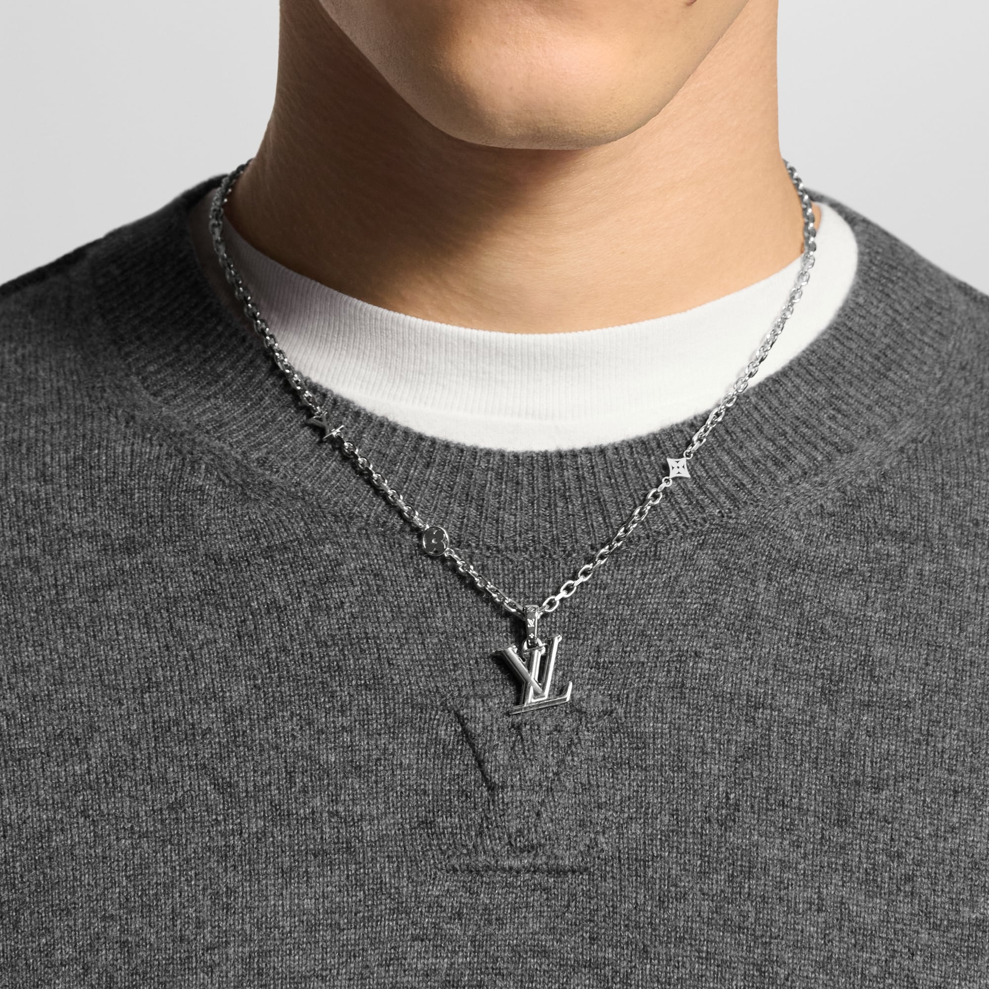 Catenella LV Yours S00 Uomo Fashion Bijoux Collane e pendenti | LOUIS VUITTON (Zoom prodotto)