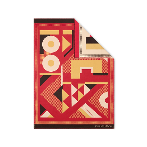 Charleston Throw Blanket Bauli, Viaggio e Casa Casa e Art de la Table Accessori per la Casa | LOUIS VUITTON (Zoom prodotto)