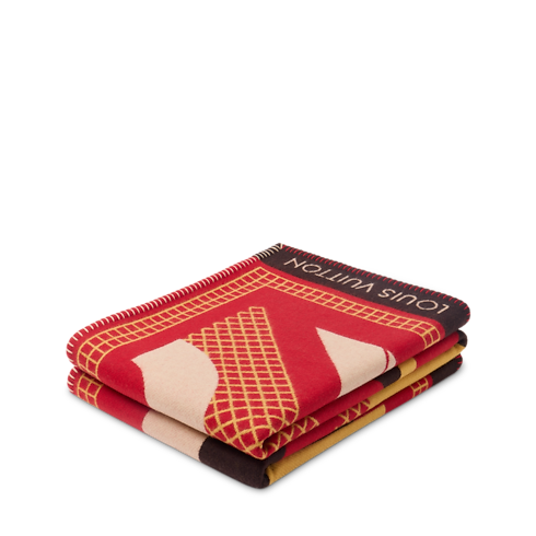 Charleston Throw Blanket Bauli, Viaggio e Casa Casa e Art de la Table Accessori per la Casa | LOUIS VUITTON (Zoom prodotto)