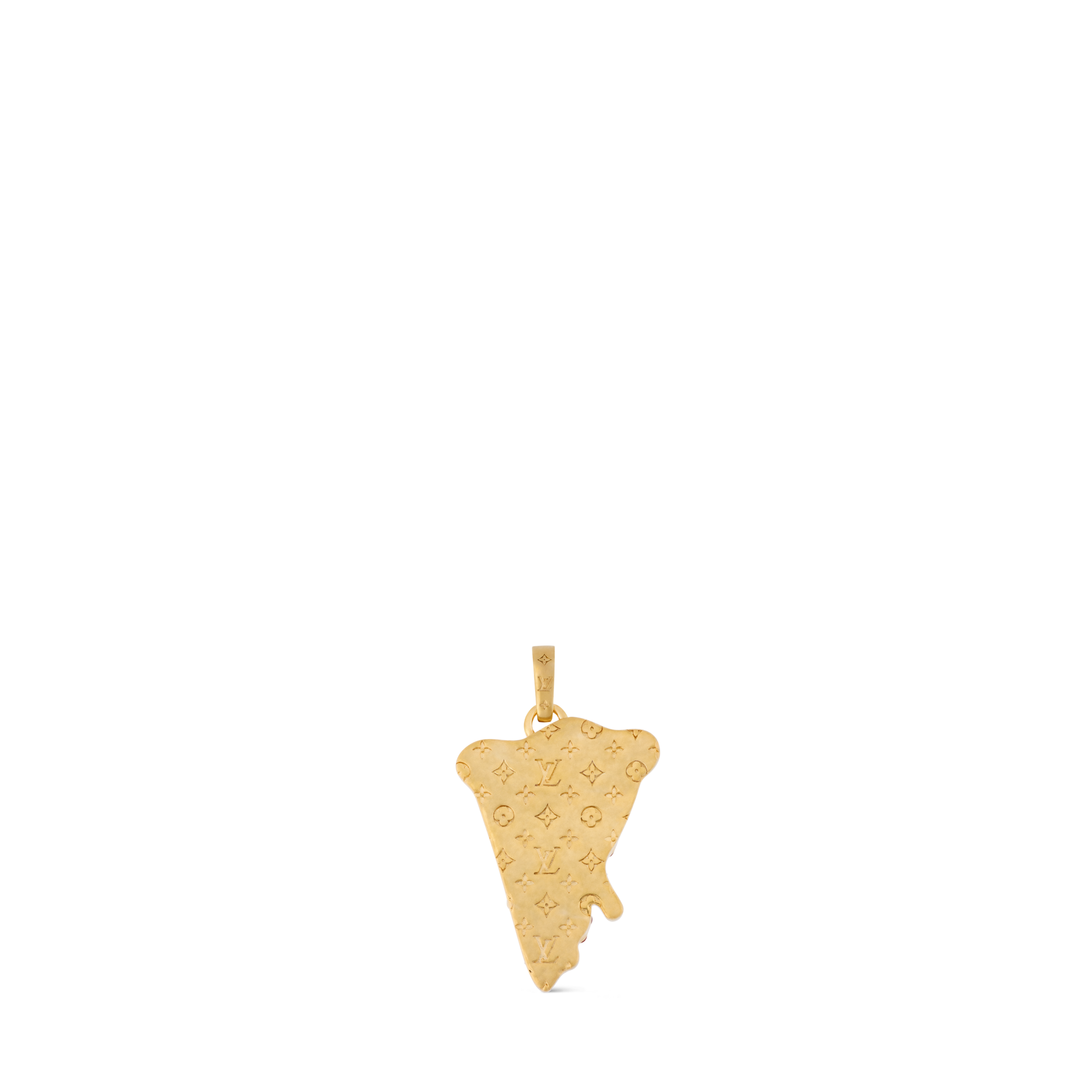 Charm LV Pizza Medium S00 Uomo Fashion Bijoux Collane e pendenti | LOUIS VUITTON (Zoom prodotto)