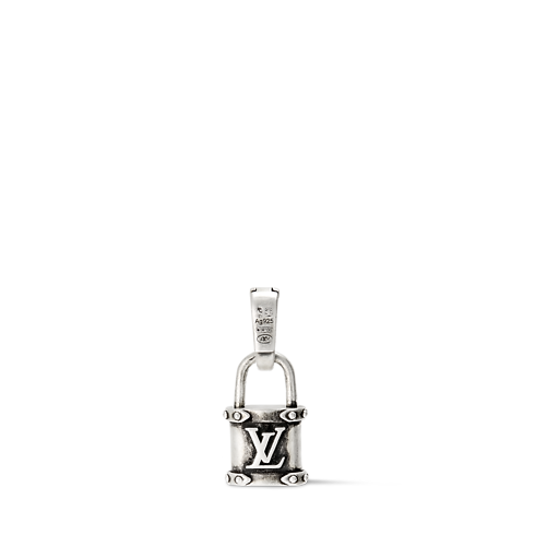 Charm LV Yours Lock back view