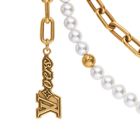 Charm per borse Chain Belt Pearls S00 Uomo Accessori Portachiavi e Charms per Borse | LOUIS VUITTON (Zoom prodotto)