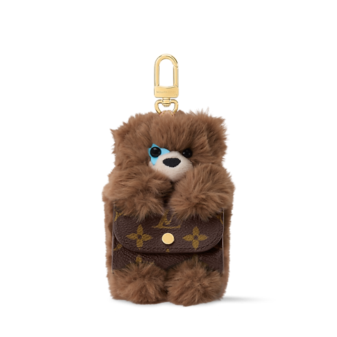 Charm per borse LV Cute Teddy Bear front view