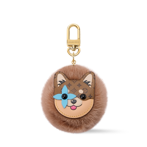 Charm per borse LV Shiba Pompon S00 Donna Accessori Portachiavi e Charms per Borse | LOUIS VUITTON (Zoom prodotto)