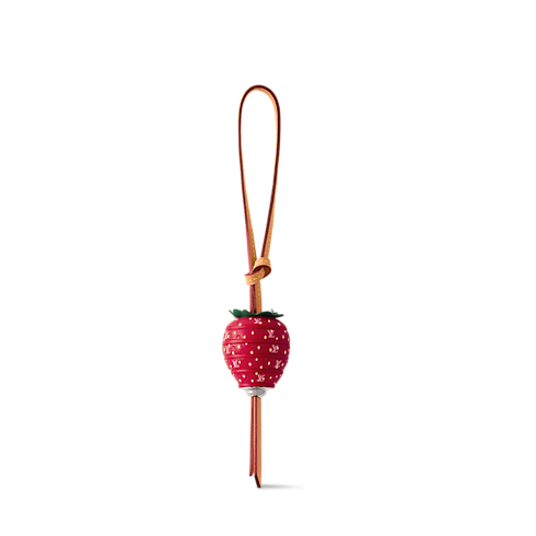 Charm per borse LV Strawberry S00 Uomo Accessori Portachiavi e Charms per Borse | LOUIS VUITTON (Zoom prodotto)