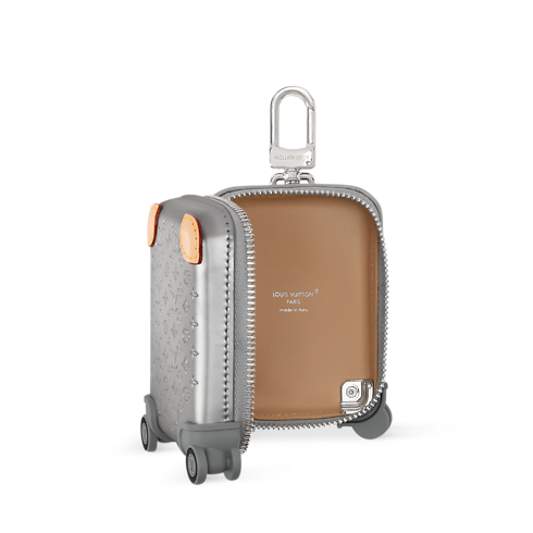 Charm per borse Micro Horizon Aluminum interior view