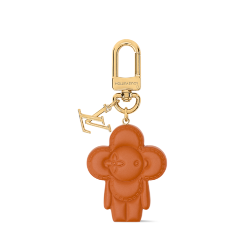 Charm per borse Vivienne Caramel front view