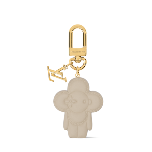 Charm per borse Vivienne White Chocolate front view