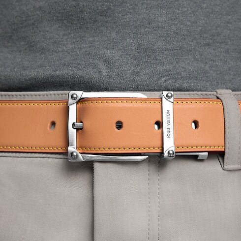 Cintura Corner Pin Trunk 35 mm reversibile Uomo Accessori Cinture | LOUIS VUITTON (Zoom prodotto)