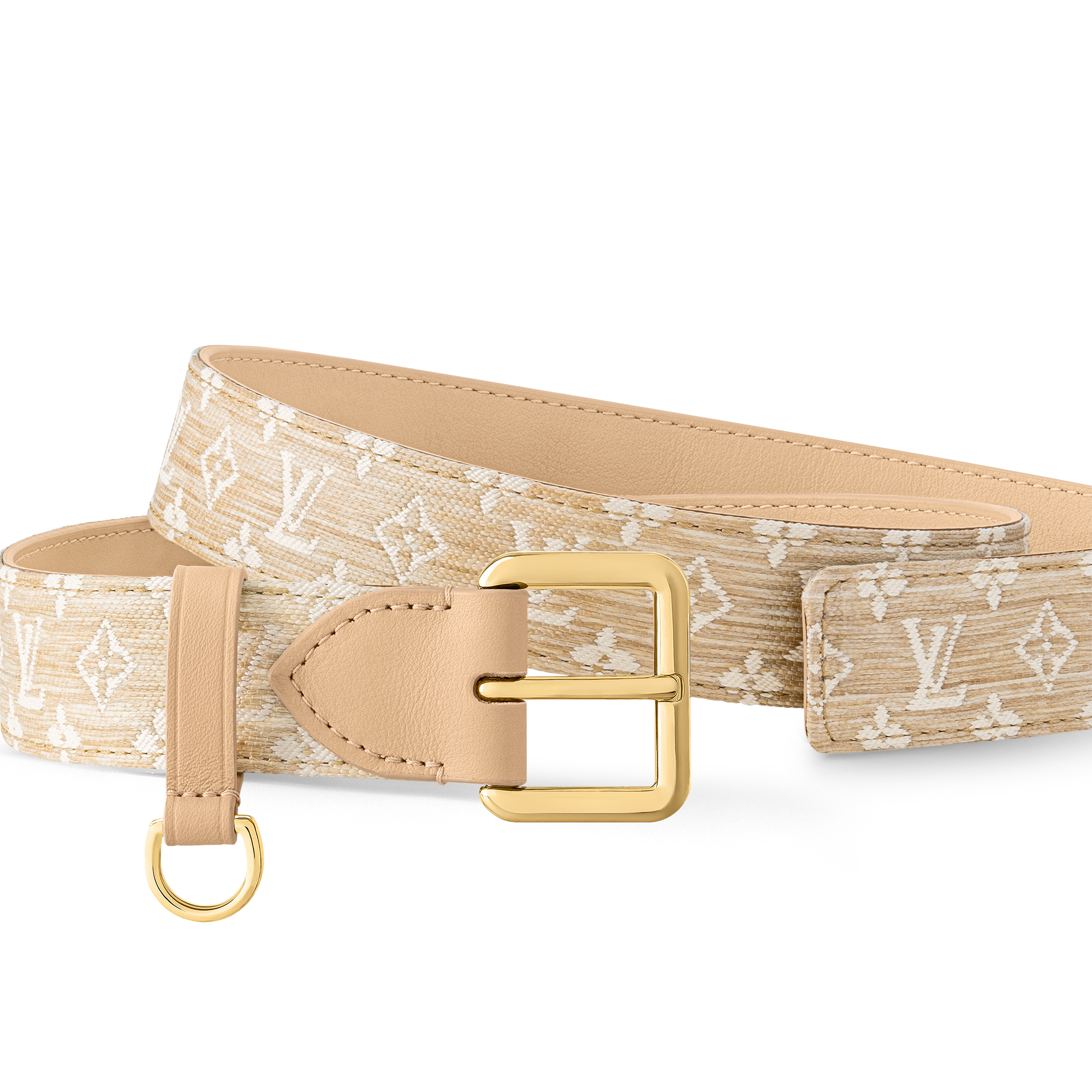 Cintura D-Ring Raffia 30 mm  Donna Accessori Cinture | LOUIS VUITTON (Zoom prodotto)