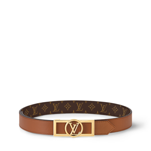 Cintura Dauphine 25 mm reversibile Tela Monogram Donna Accessori Cinture | LOUIS VUITTON (Zoom prodotto)