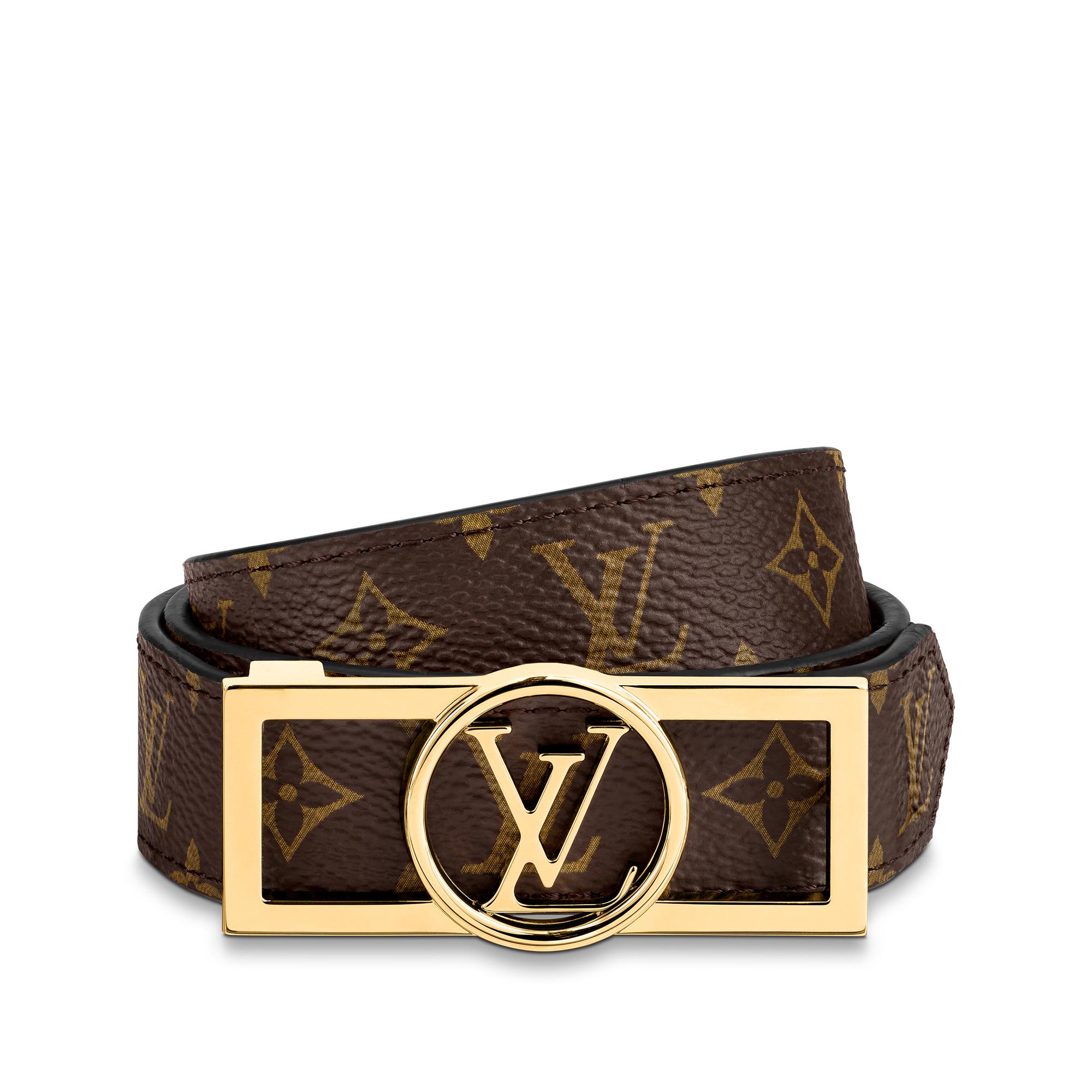 Cintura Dauphine 25 mm reversibile Tela Monogram Donna Accessori Cinture | LOUIS VUITTON (Zoom prodotto)