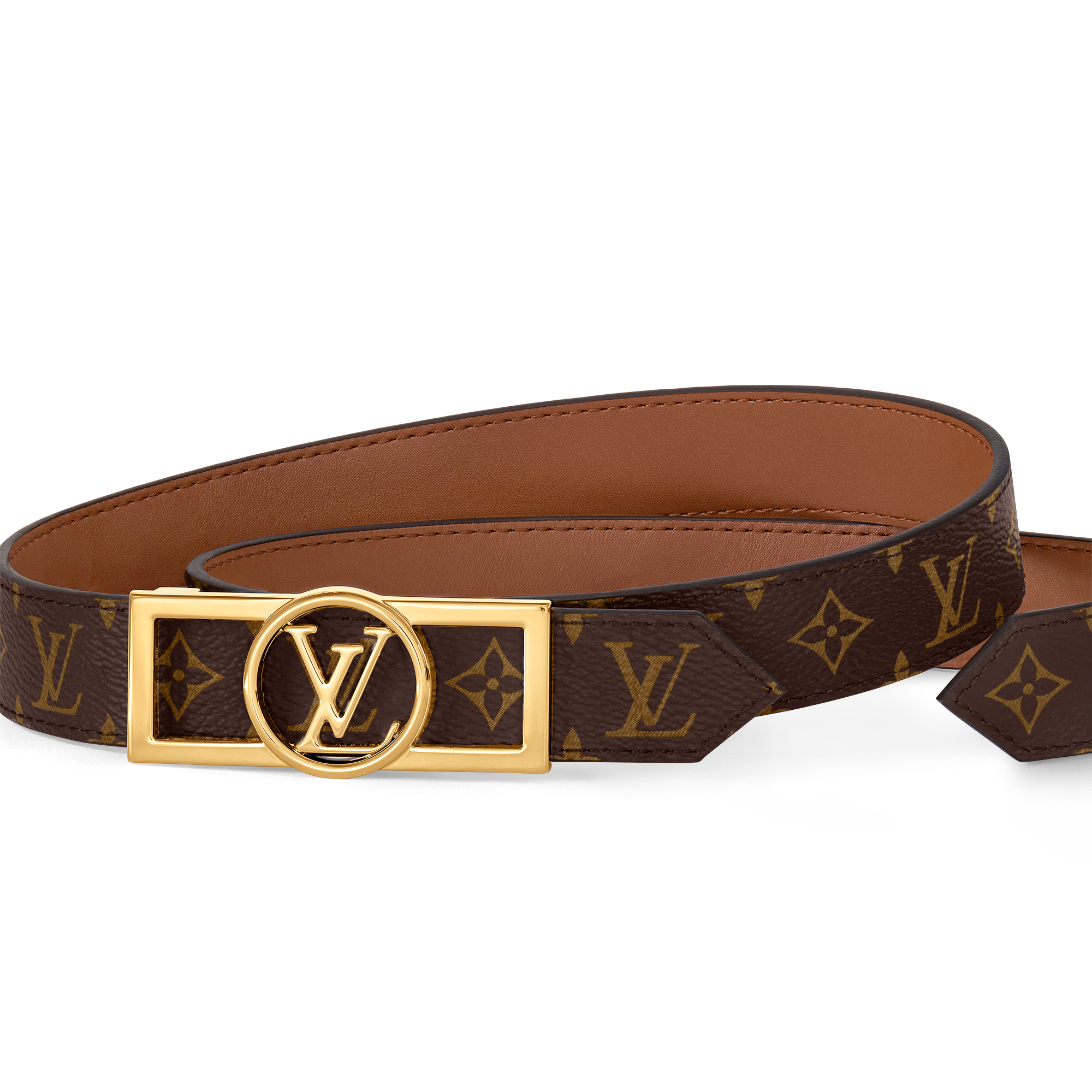 Cintura Dauphine 25 mm reversibile Tela Monogram Donna Accessori Cinture | LOUIS VUITTON (Zoom prodotto)