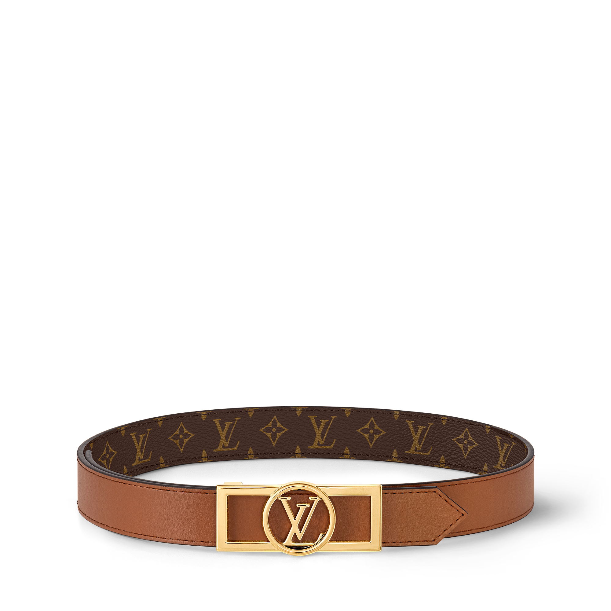 Cintura Dauphine 25 mm reversibile Tela Monogram Donna Accessori Cinture | LOUIS VUITTON (Zoom prodotto)
