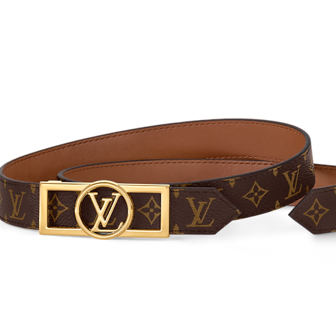 Cintura Dauphine 25 mm reversibile Tela Monogram Donna Accessori Cinture | LOUIS VUITTON (Zoom prodotto)