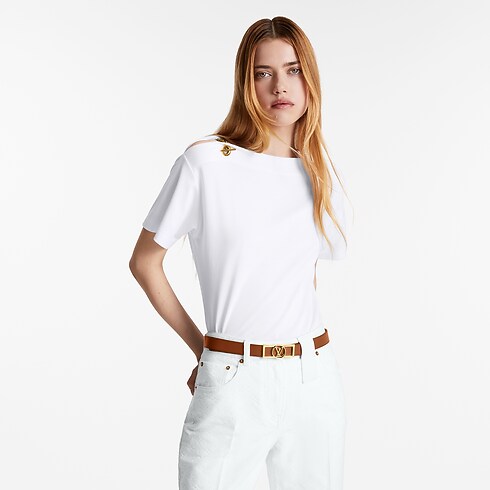 Cintura Dauphine 25 mm reversibile Tela Monogram Donna Accessori Cinture | LOUIS VUITTON (Zoom prodotto)