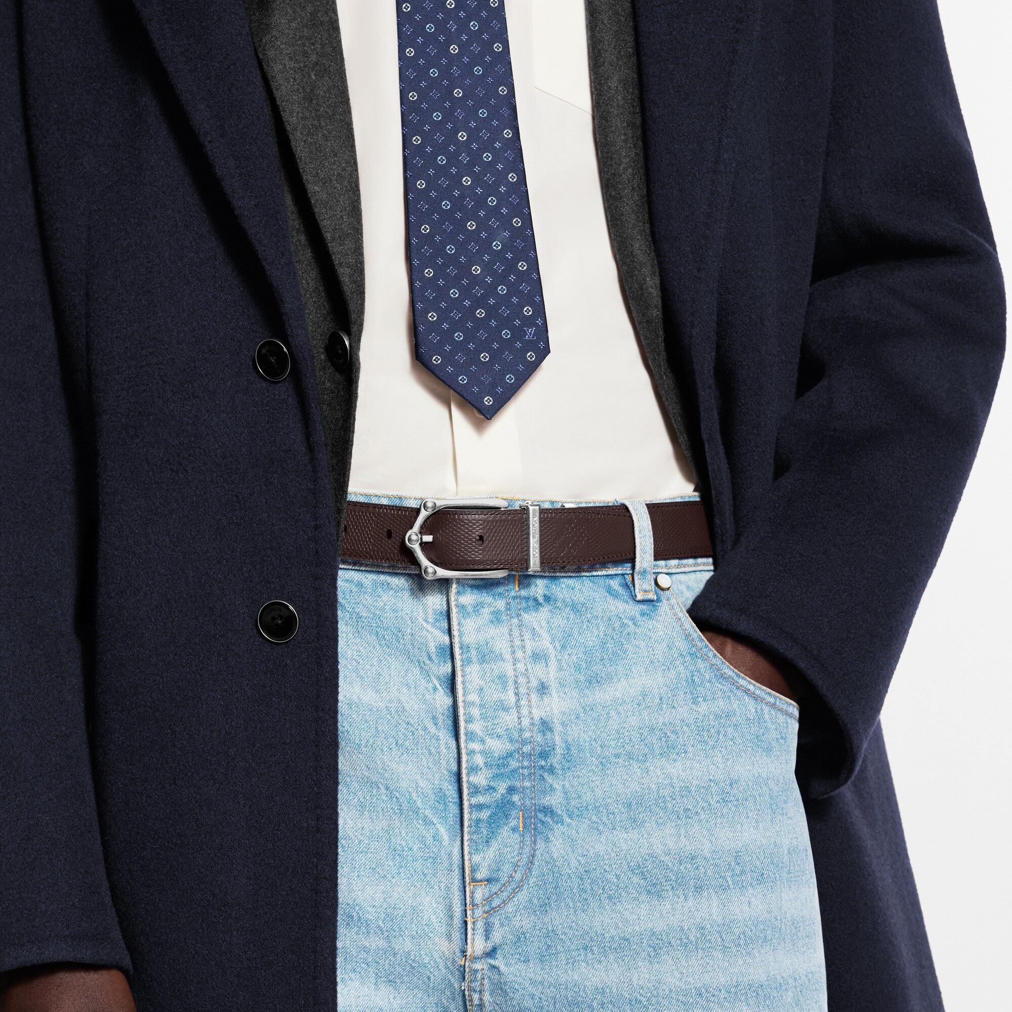 Cintura Frog 30 mm reversibile  Uomo Accessori Cinture | LOUIS VUITTON (Zoom prodotto)