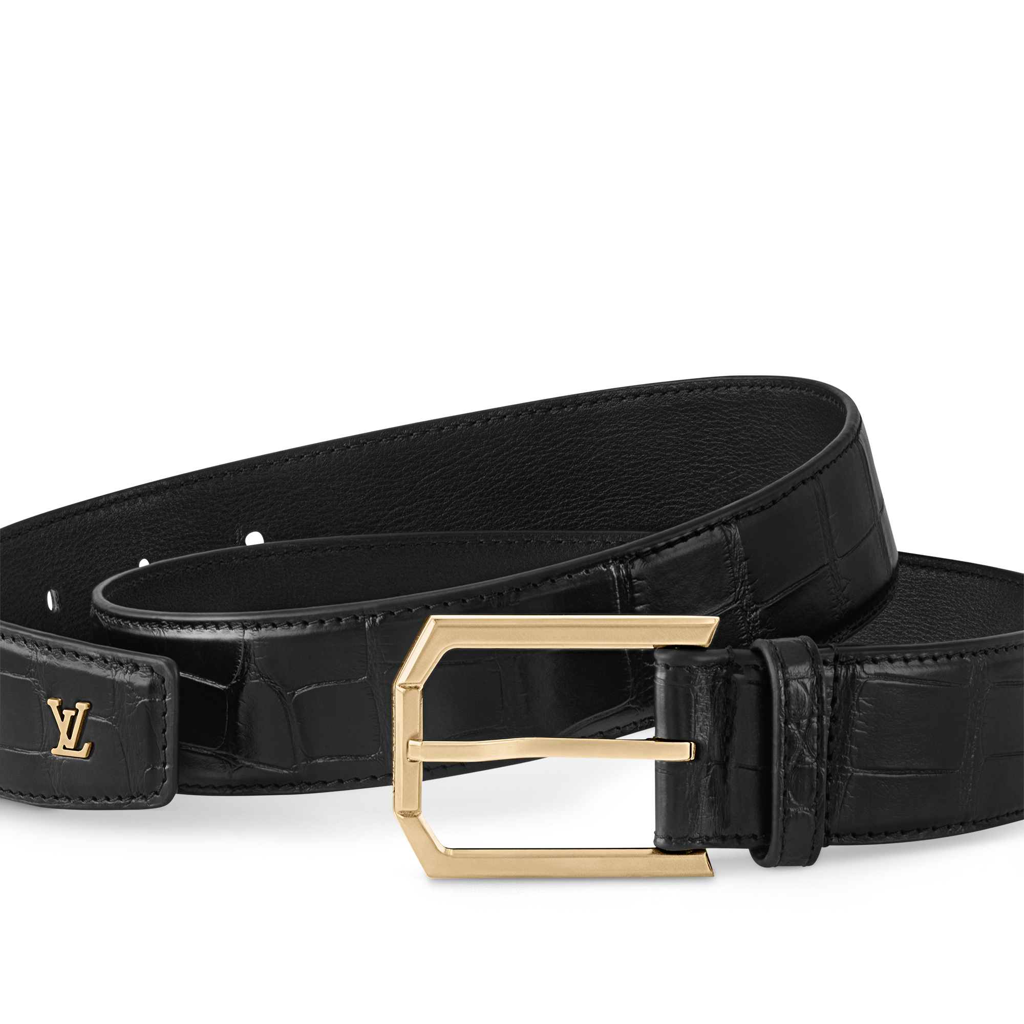 Cintura Heritage 35 mm Coccodrillo Matte Uomo Accessori Cinture | LOUIS VUITTON (Zoom prodotto)