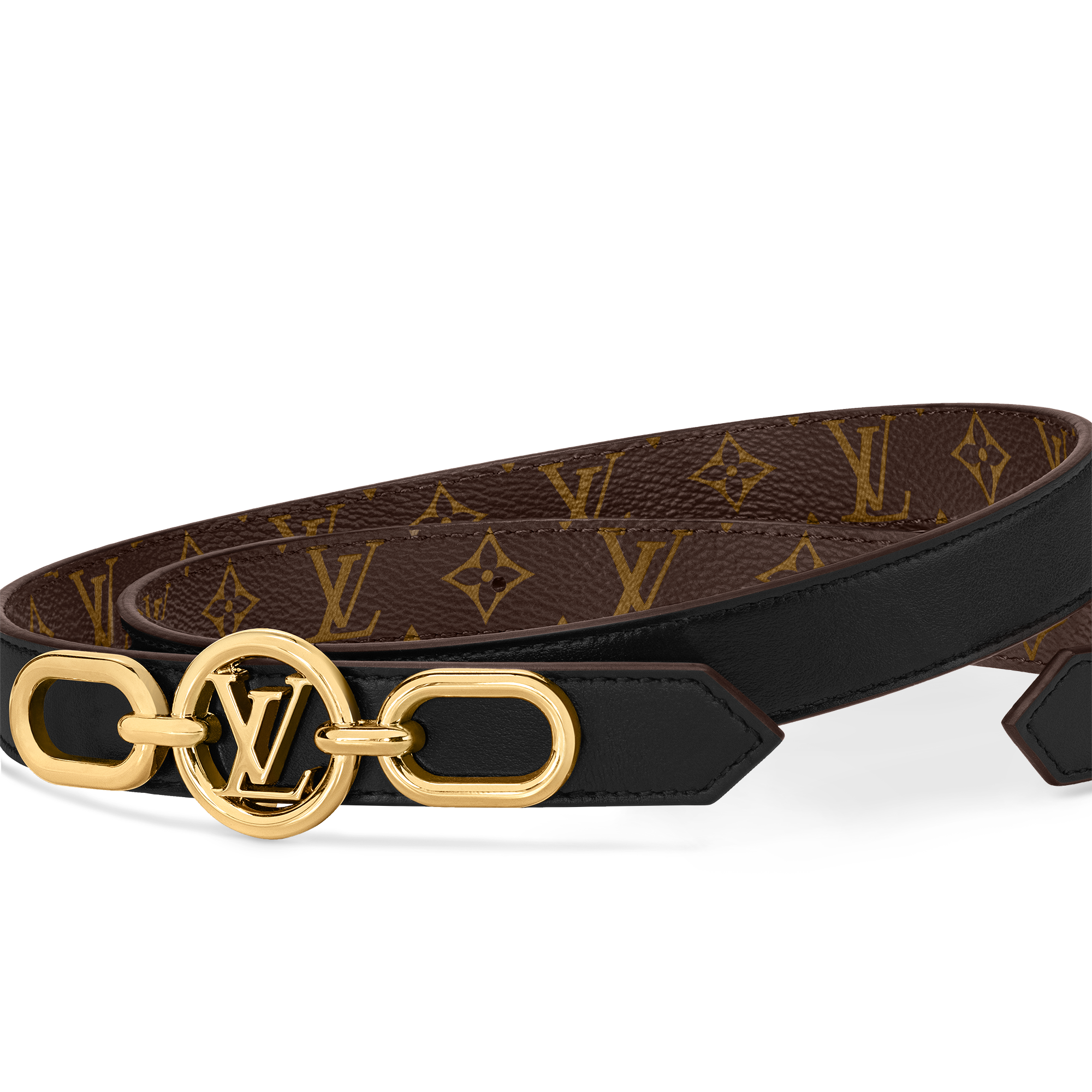 Cintura LV Circle Prime 20 mm reversibile Tela Monogram Donna Accessori Cinture | LOUIS VUITTON (Zoom prodotto)