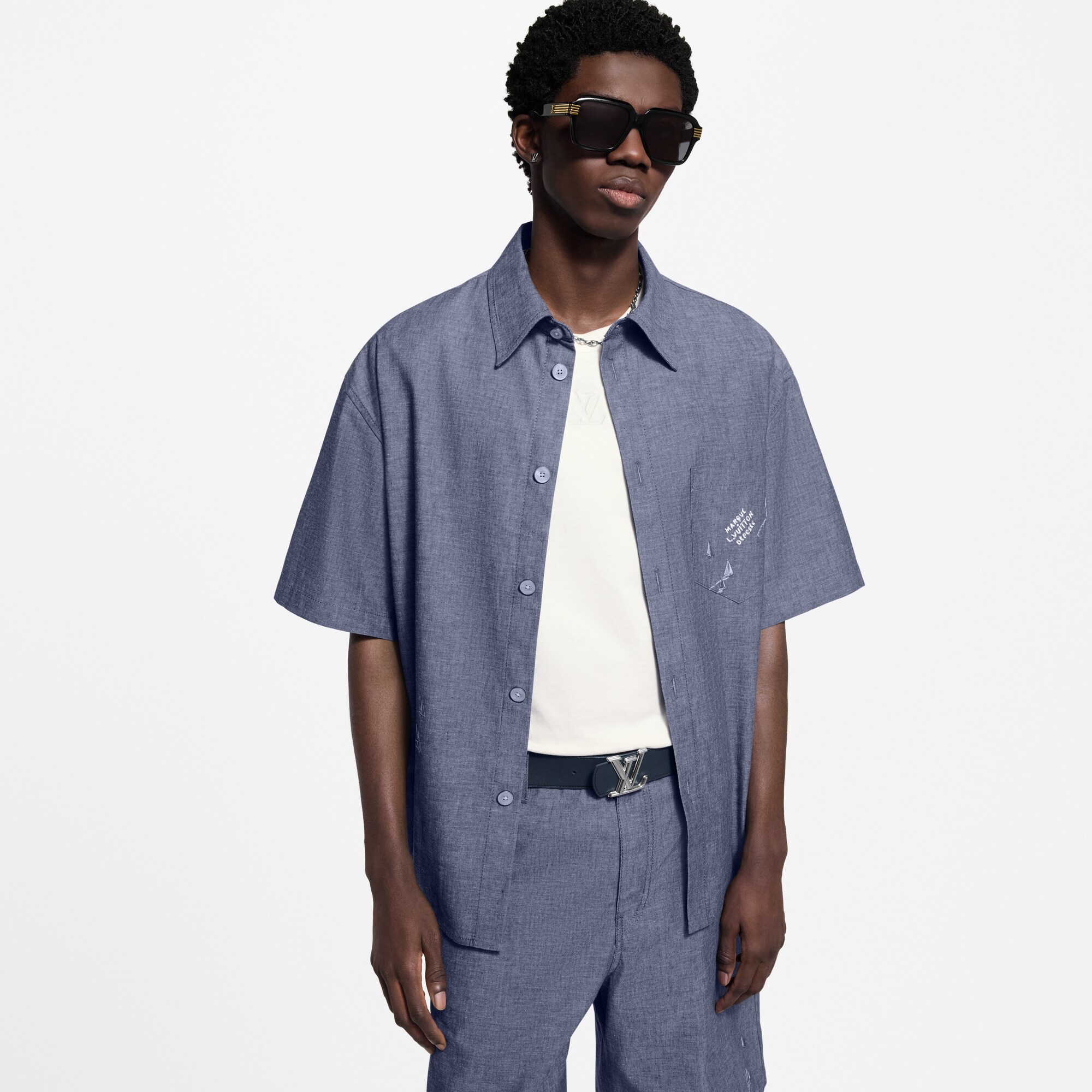 Cintura LV Dimension 40 mm reversibile  Uomo Accessori Cinture | LOUIS VUITTON (Zoom prodotto)