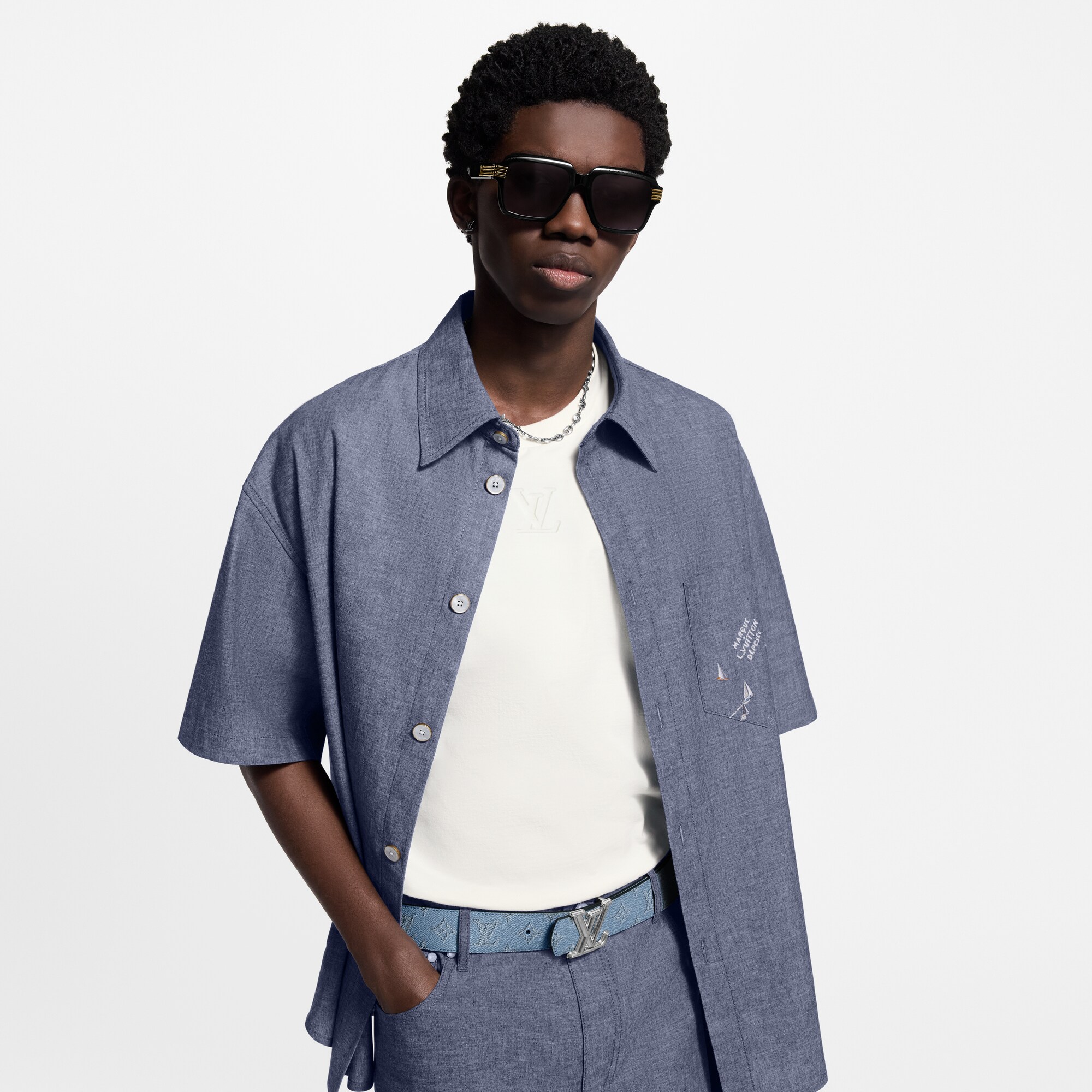 Cintura LV Dimension 40 mm reversibile  Uomo Accessori Cinture | LOUIS VUITTON (Zoom prodotto)