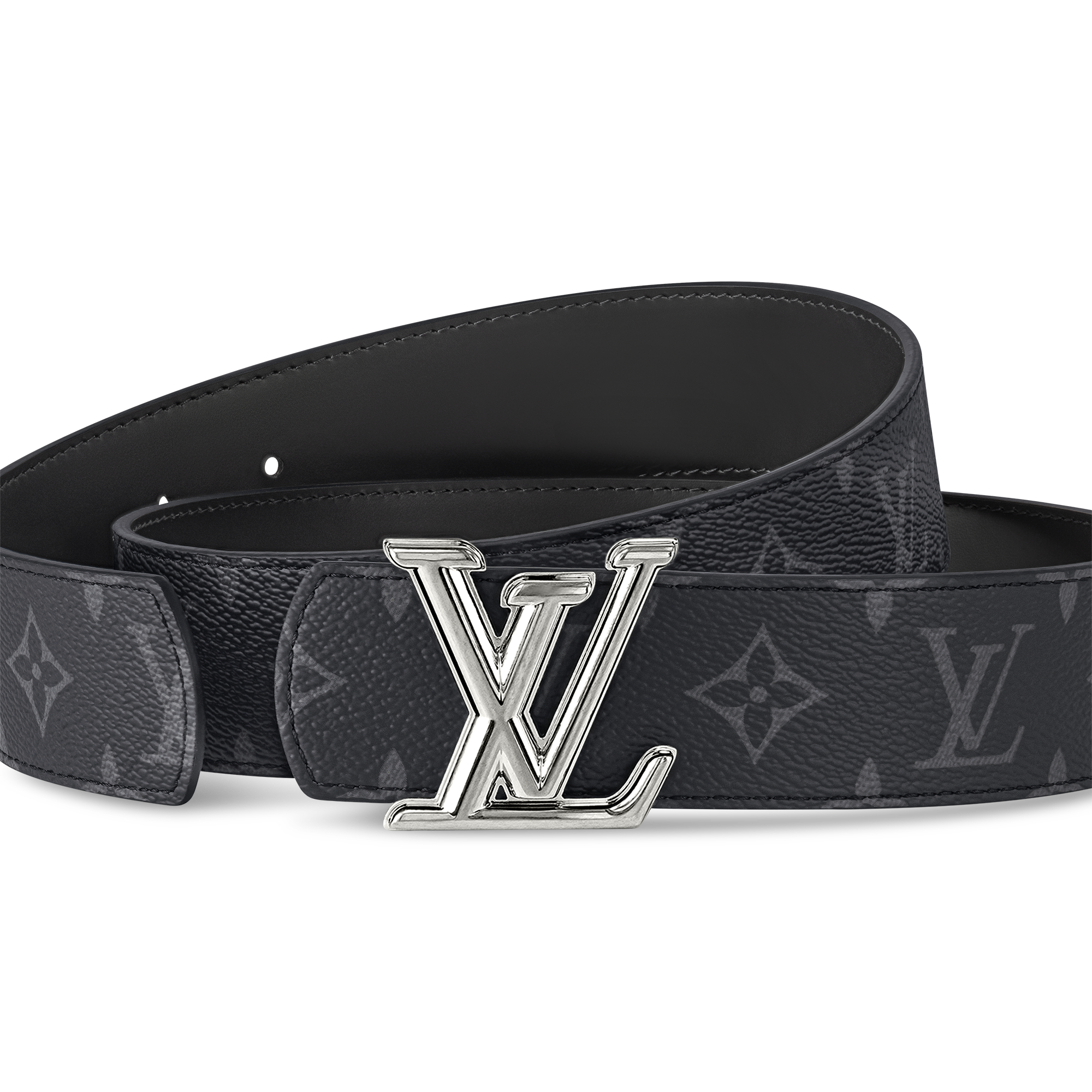 Cintura LV Dimension 40 mm reversibile Tela Monogram Eclipse Uomo Accessori Cinture | LOUIS VUITTON (Zoom prodotto)