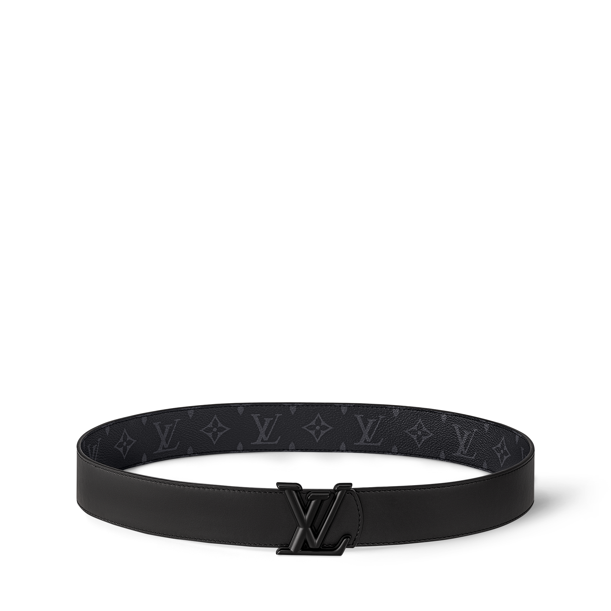 Cintura LV Dimension 40 mm reversibile Tela Monogram Eclipse Uomo Accessori Cinture | LOUIS VUITTON (Zoom prodotto)