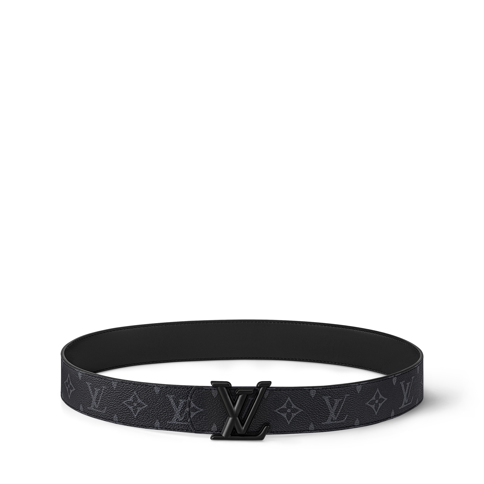 Cintura LV Dimension 40 mm reversibile Tela Monogram Eclipse Uomo Accessori Cinture | LOUIS VUITTON (Zoom prodotto)