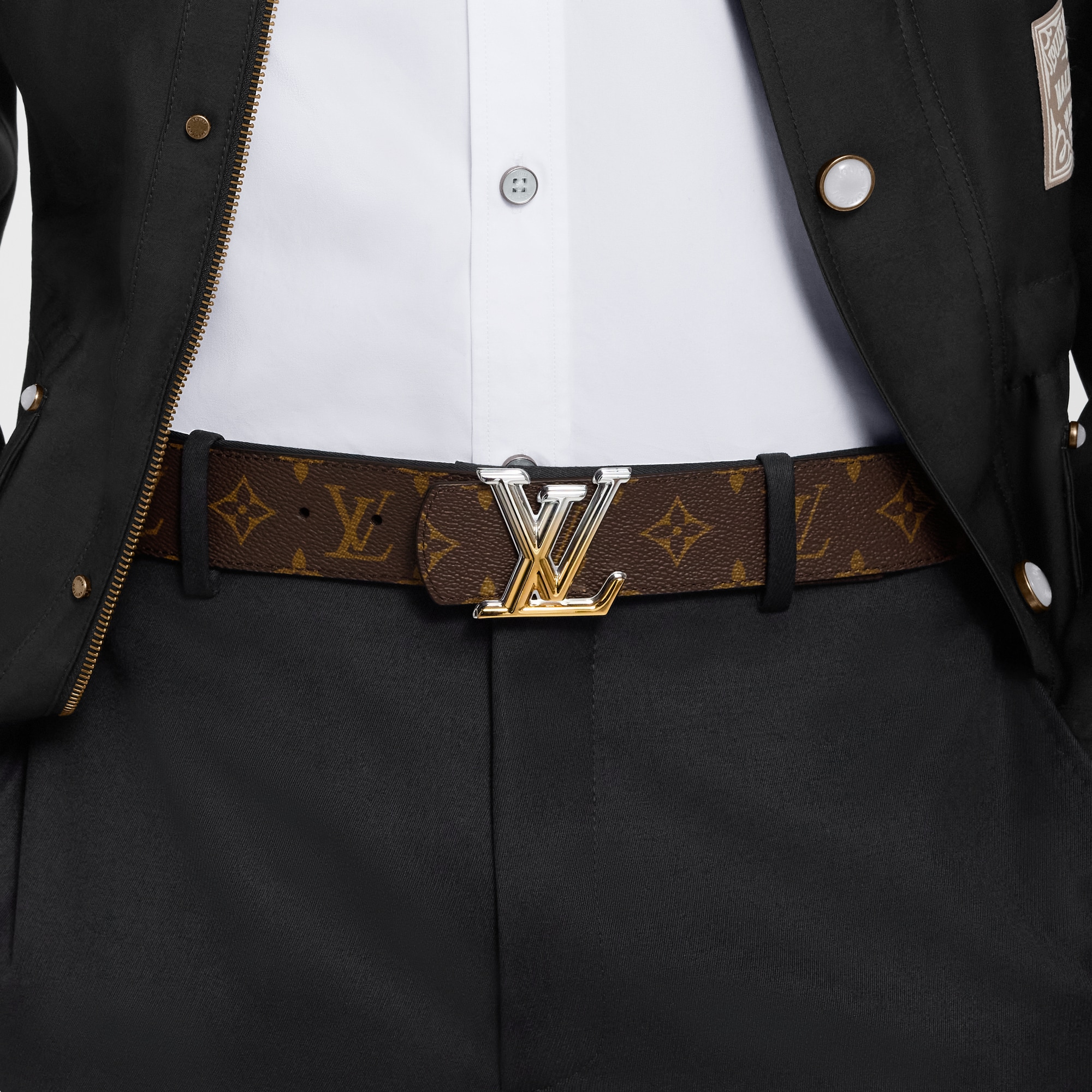 Cintura LV Dimension Gradient 40 mm reversibile  Uomo Accessori Cinture | LOUIS VUITTON (Zoom prodotto)