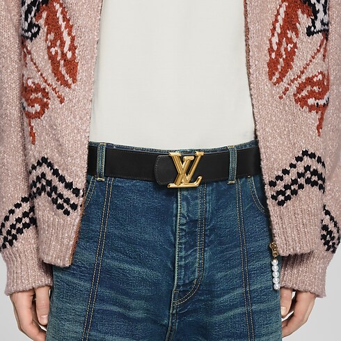 Cintura LV Dimension Monogram Landscape 40 mm reversibile Uomo Accessori Cinture | LOUIS VUITTON (Zoom prodotto)