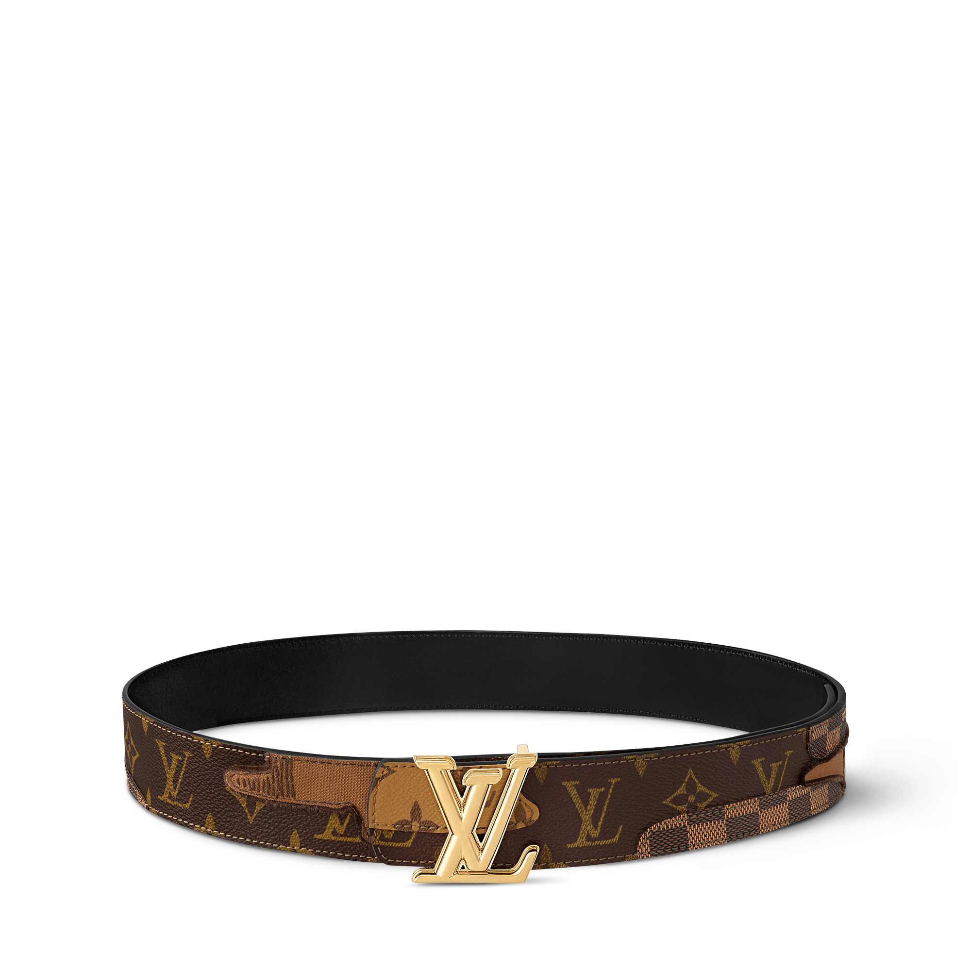 Cintura LV Dimension Monogram Landscape 40 mm reversibile  Uomo Accessori Cinture | LOUIS VUITTON (Zoom prodotto)