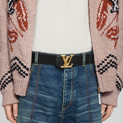 Cintura LV Dimension Monogram Landscape 40 mm reversibile Uomo Accessori Cinture | LOUIS VUITTON (Zoom prodotto)