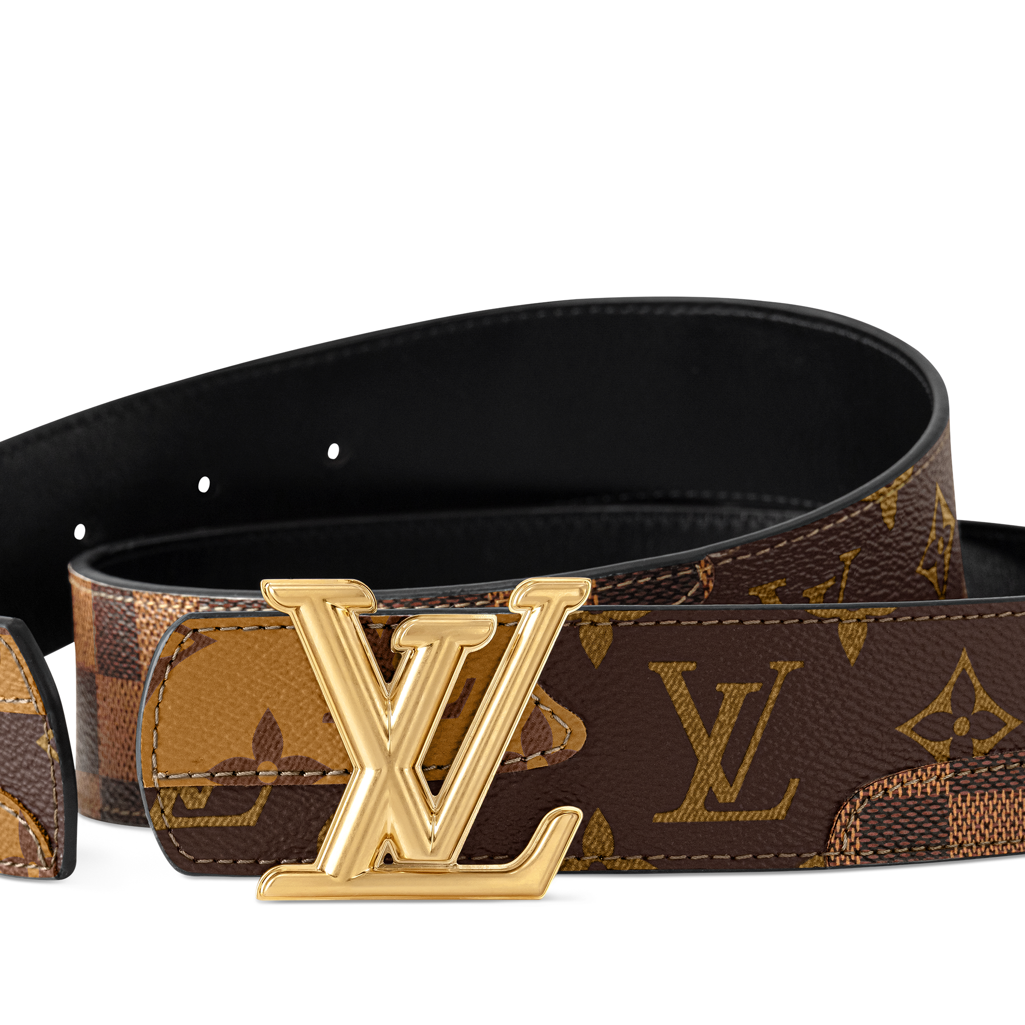 Cintura LV Dimension Monogram Landscape 40 mm reversibile  Uomo Accessori Cinture | LOUIS VUITTON (Zoom prodotto)