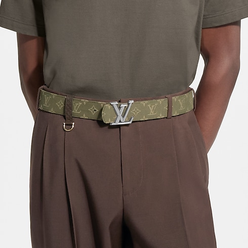 Cintura LV Dimension Monogram Surplus Cotton 40 mm G77 Uomo Accessori Cinture | LOUIS VUITTON (Zoom prodotto)