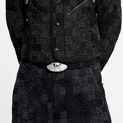 Cintura LV Fiction 30 mm reversibile Uomo Accessori Cinture | LOUIS VUITTON (Zoom prodotto)