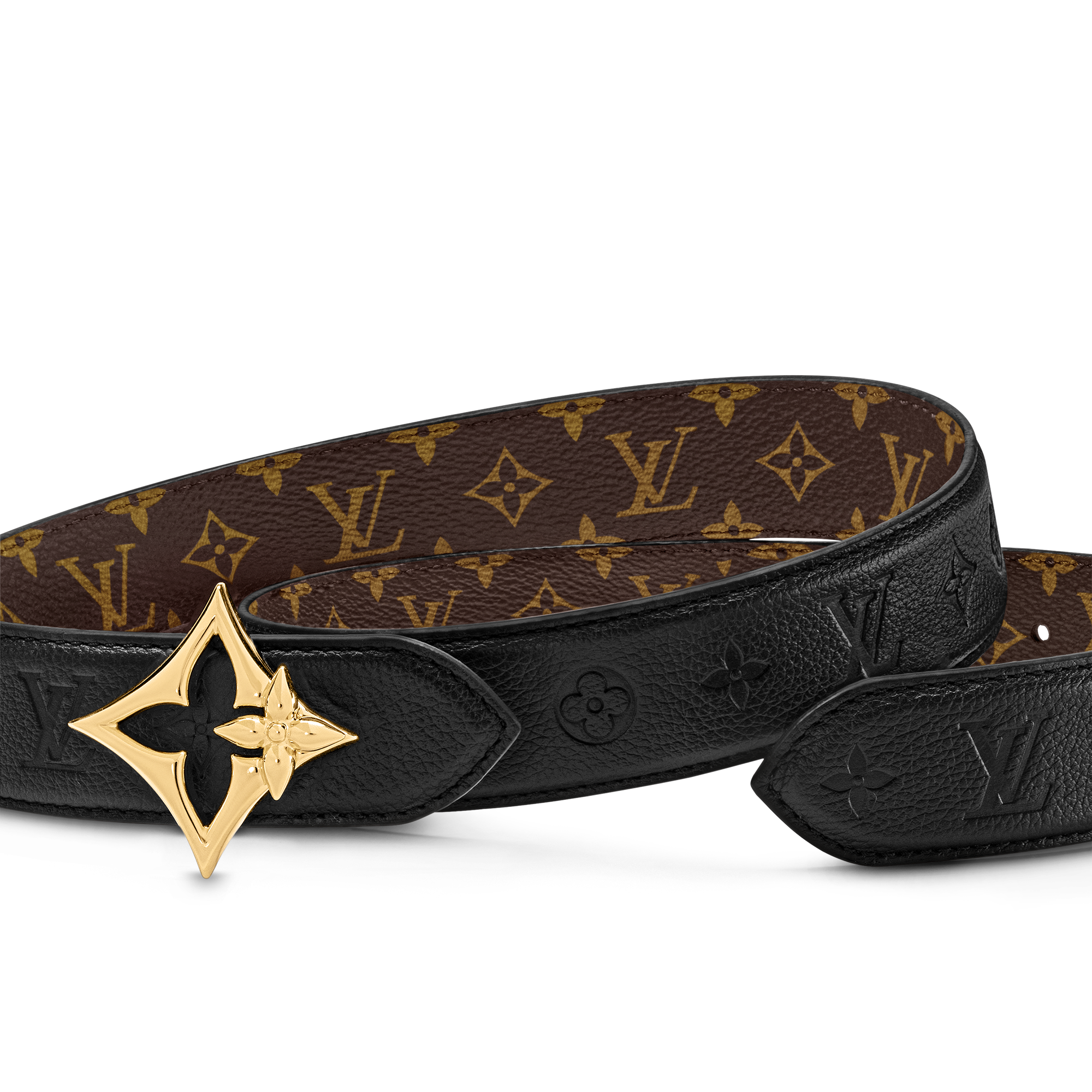 Cintura LV Flowergram 30 mm reversibile Tela Monogram Donna Accessori Cinture | LOUIS VUITTON (Zoom prodotto)