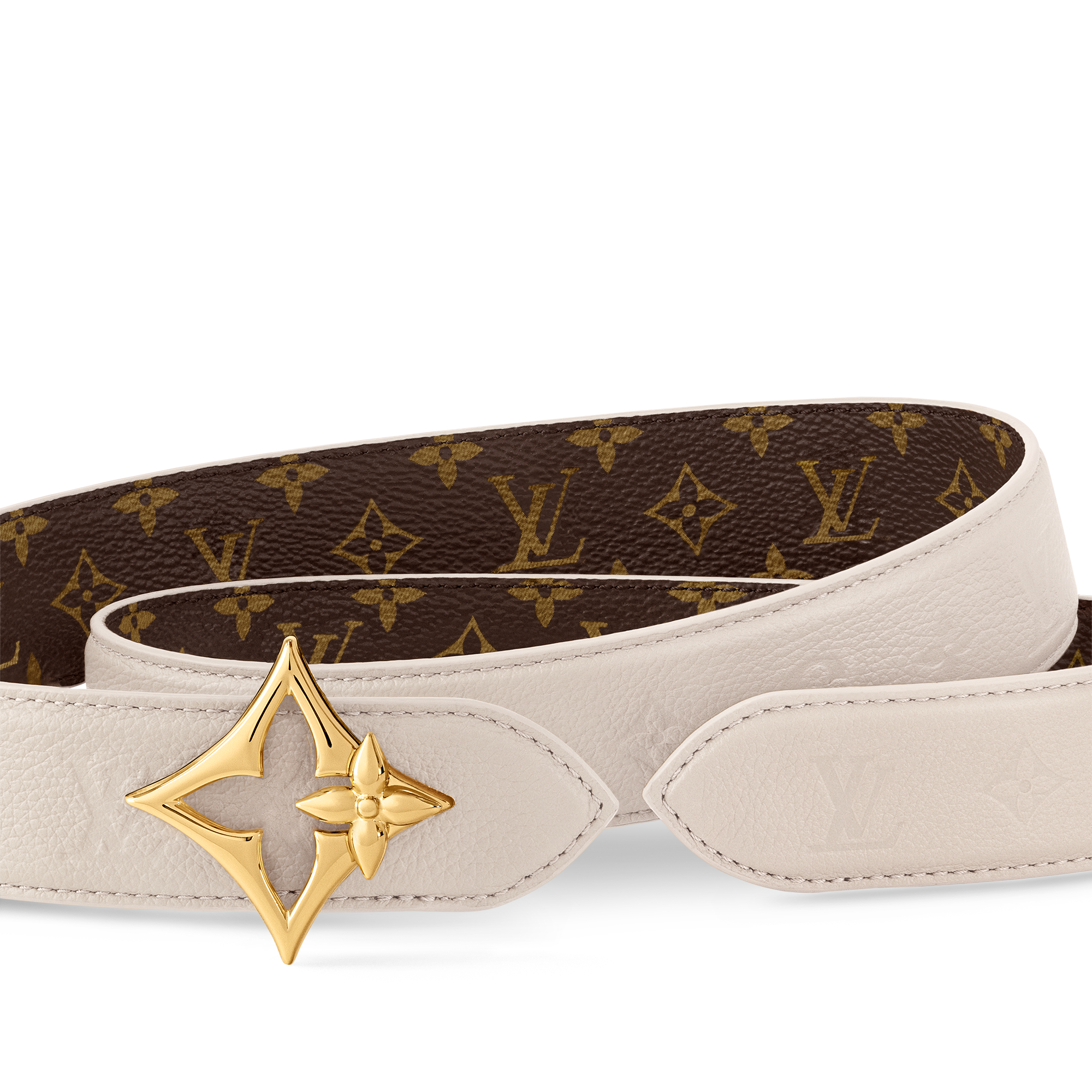 Cintura LV Flowergram 30 mm reversibile Tela Monogram Donna Accessori Cinture | LOUIS VUITTON (Zoom prodotto)