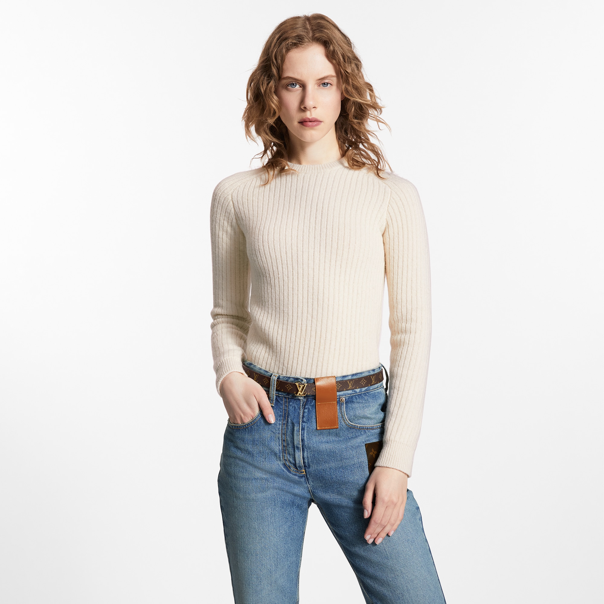 Cintura LV Iconic 20 mm reversibile Tela Monogram Donna Accessori Cinture | LOUIS VUITTON (Zoom prodotto)