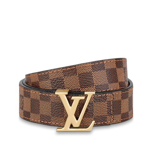Cintura LV Iconic 25 mm reversibile Tela Damier Ébène Donna Accessori Novità | LOUIS VUITTON (Zoom prodotto)